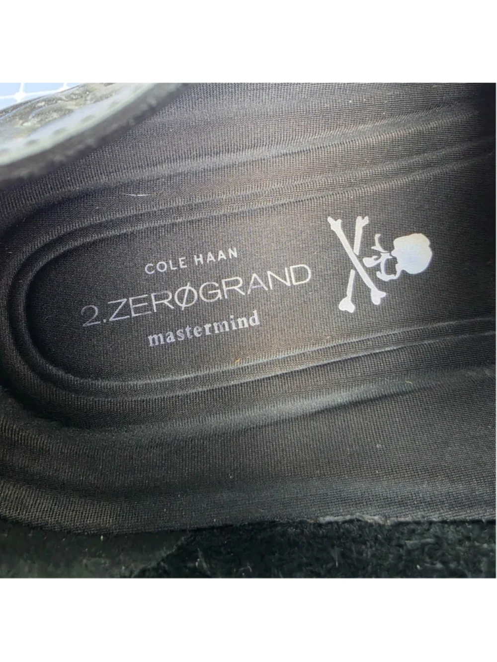 Mastermind Japan x Cole Haan Grand.ØS Black Leather Derby Shoes Men’s 10.5